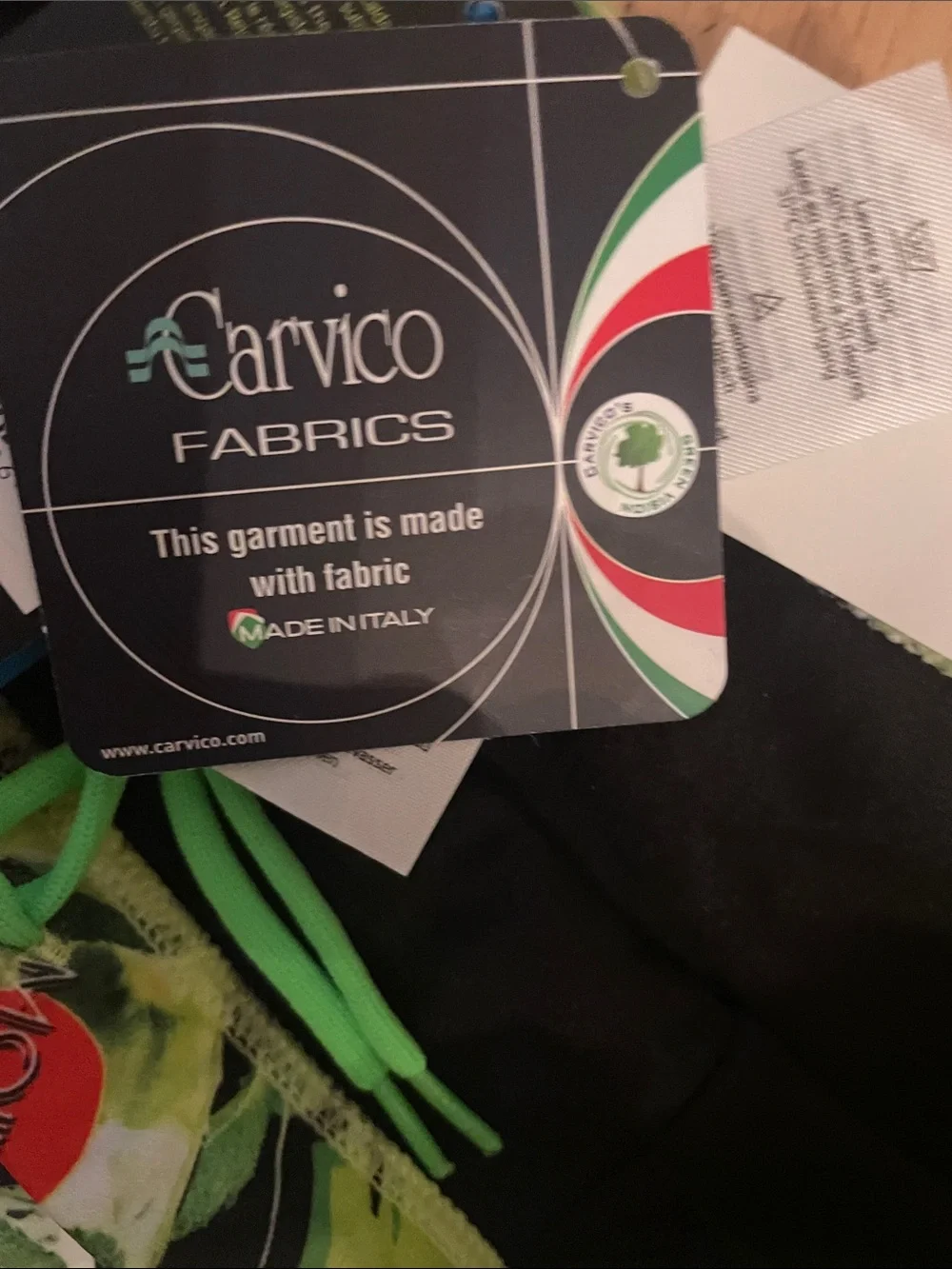 Head new with tags, Mojito Green Printed swim trunks size 34 European made